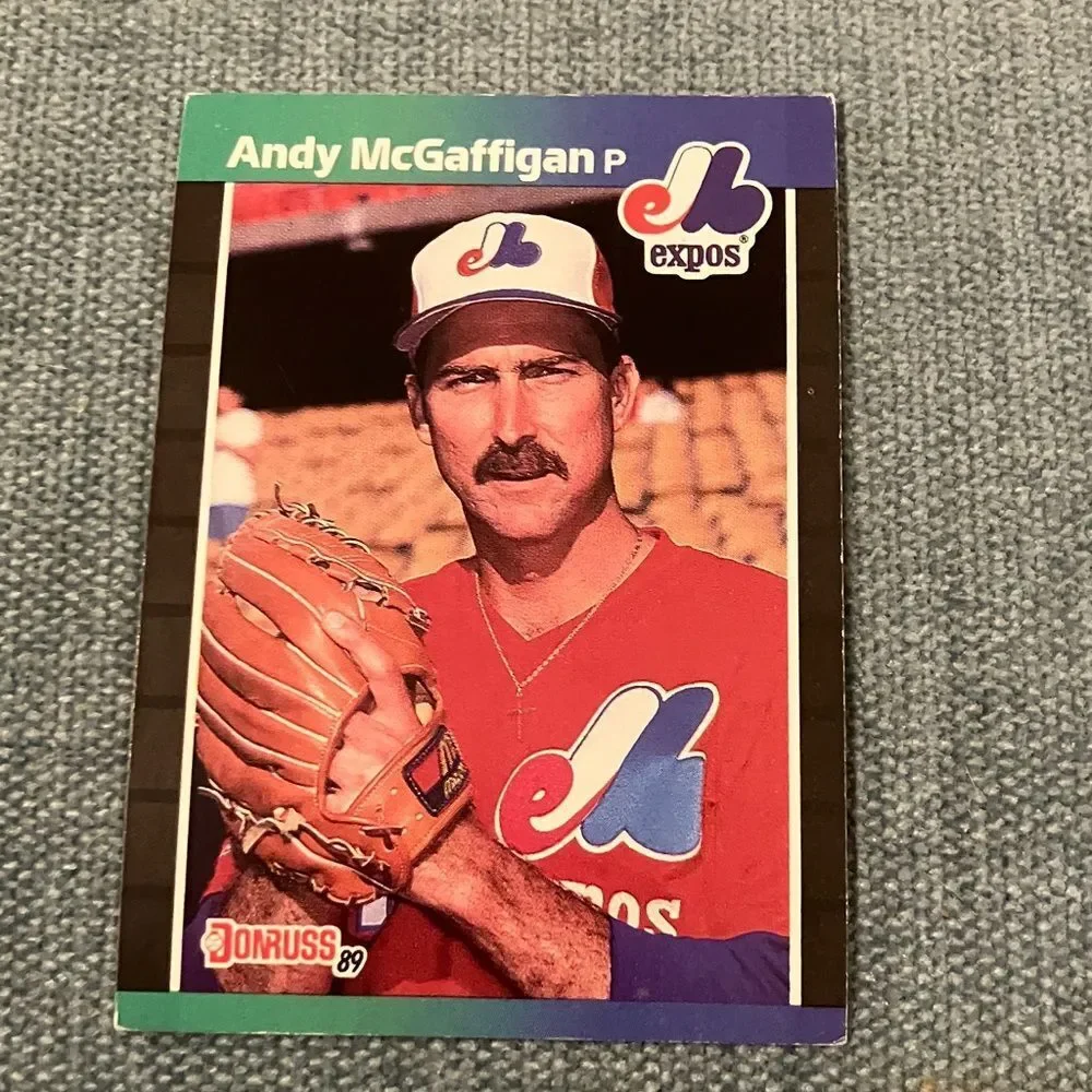 1989 Donruss Montreal Expos Baseball Card Trading Card